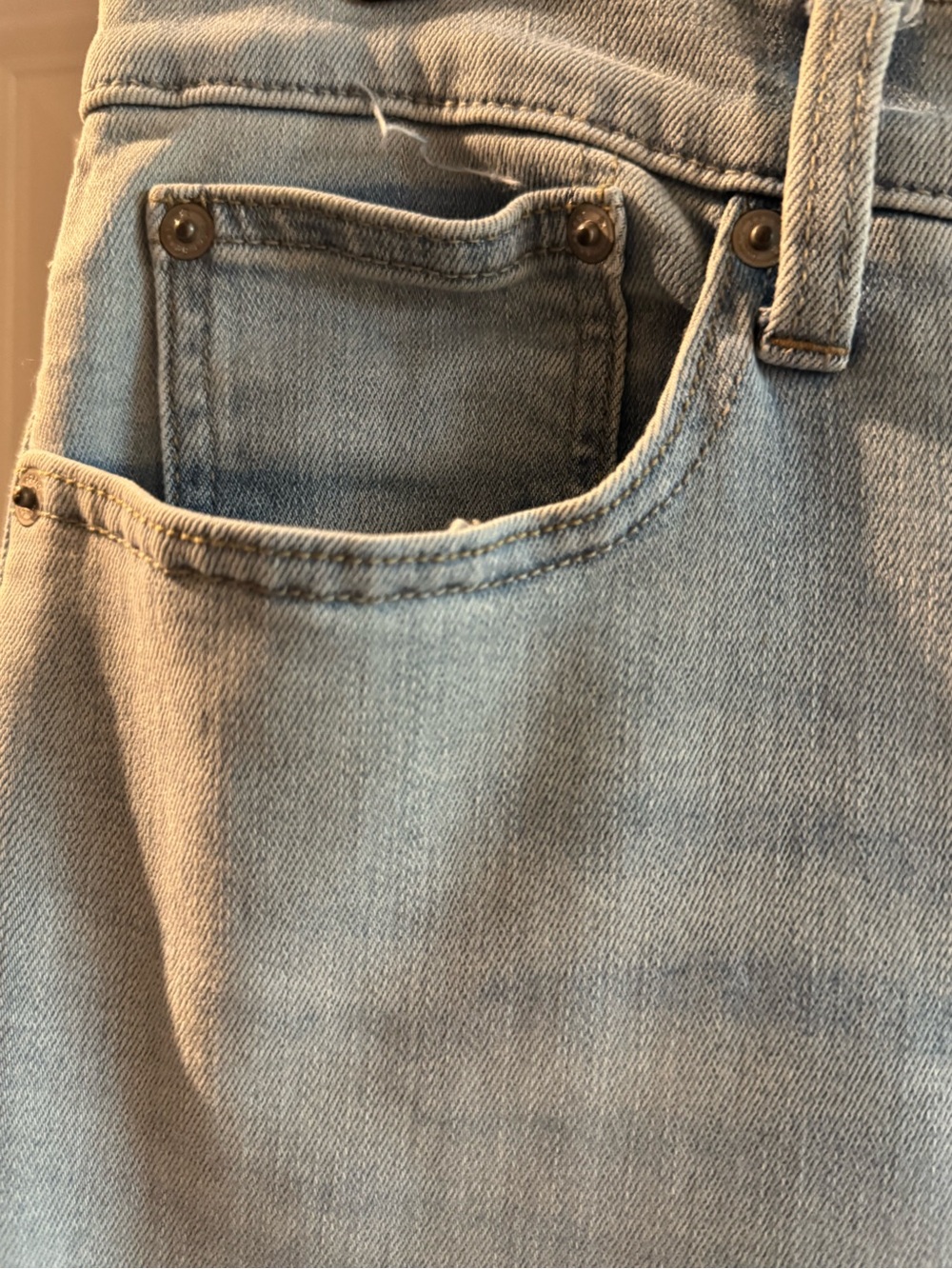 Lucky Brand Grey Skinny Jeans with Button-Fly - Picture 3 of 7